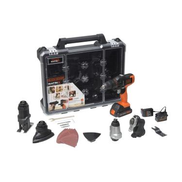 Imagem de Jogo de Ferramentas Black & Decker Matrix 20V com 6 Cabeçotes Combinados Bivolt MTX20K6...