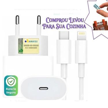 Imagem de Novo Carregador Turbo 20W Compativel Modelo iPhon 11 12 13 14 Carregam