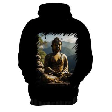 Imagem de Blusa de Frio Estátua de Buda Iluminado Religião 12 - Kasubeck Store, 