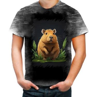 Imagem de Camiseta Desgaste Capivara do Bem Animalzinho 6 - Kasubeck Store®, GG