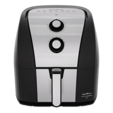 Imagem de Fritadeira De Ar Baf90a 9l 2000w Antiaderente Preto Britânia, Preto, 1