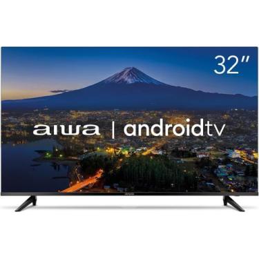 Imagem de Smart TV AIWA 32 Android HD Borda Ultrafina HDR10 Dolby Áudio AWSTV32B