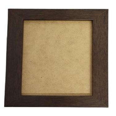 Imagem de Quadro 20x20 com vidro incolor para uso em parede - PD molduras, Tabac