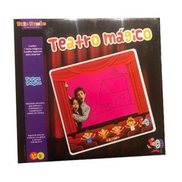 Imagem de Teatro Mágico - Brinquedo Educativo e Pedagógico 4+ - Bate Bumbo
