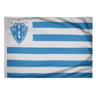 Imagem de Bandeira Oficial Do Paysandu 90x1,28m Dupla Face 2 Panos - BC ARTS ESP