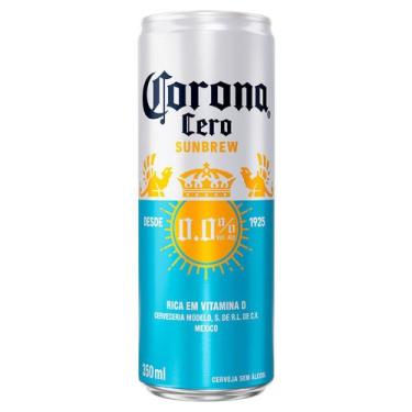 Imagem de Cerveja Corona Cero Sunbrew Zero Álcool 0.0% Lata 350ml