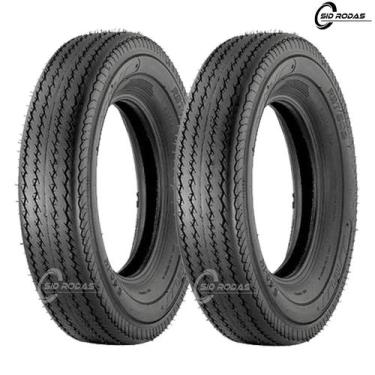 Imagem de Kit 2 Pneus SpeedMax Aro 14 RBT 202 5.90-14 79P Brasília/Fusca