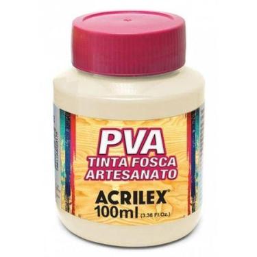 Imagem de Tinta Pva Fosca 100ml 529 Marfim Acrilex