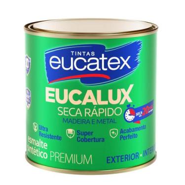 Imagem de Tinta Esmalte Sintético Brilhante Eucatex 225ml - Várias Cores, Vermel