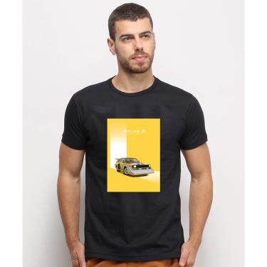 Imagem de Camiseta masculina Preta algodao Audi Sport Quattro S1 Carro Arte