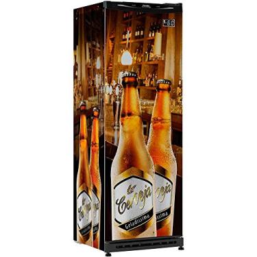 Imagem de Refrigerador CV300R Porta Adesivada Cervejeira 110V (Emb. contém 1un. de 300 Litros) - Esmaltec