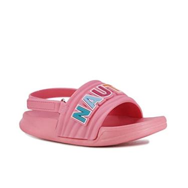 Imagem de Nautica Sandália de piscina esportiva infantil infantil | Meninos - Meninas | (Bebê/Bebê/Criança pequena), Morning Glory Rainbow, 10 Toddler