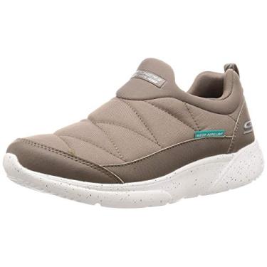 Imagem de Skechers Women's BOBS Sport Sparrow - Dewy Days Slip On Sneaker, Taupe, 9