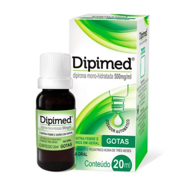 Imagem de Dipimed 500mg/ml 20ml Dipirona 500mg/ml 20ml Dipimed MEDQUÍMICA