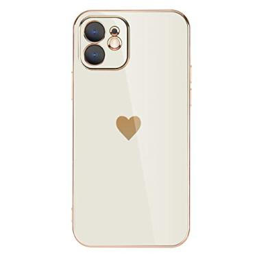Imagem de Capa de telefone de proteção de lente de revestimento sólido para iPhone 12 11 Pro Max X XR XS Max 7 8 6 6s Plus SE 3 2022 13 Pro Max Capa macia, branca, para iPhone12 Pro Max