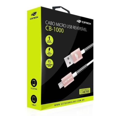 Imagem de Cabo Usb Micro Usb 1,5m Cb-1000pk