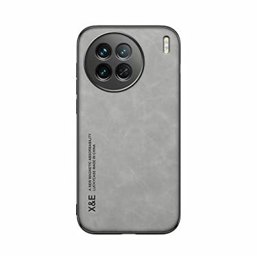 Imagem de Kepuch Silklike Capa para Vivo X90 - Case Placa de Metal Embutida para Vivo X90 - Cinza
