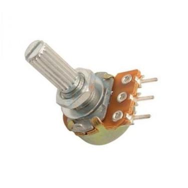 Imagem de Potenciômetro Linear 16mm Eixo Estriado - Proesi | Ref. 652030 L20 10K