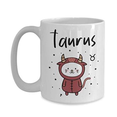Imagem de Caneca Taurus – Presente para Touro – Caneca de Astrologia – Caneca de café de 425 g