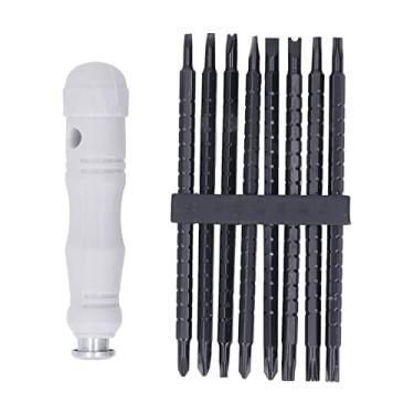 Imagem de Chave de Fenda de Catraca e Chave de Fenda Multifuncional Com 8 Pontas de Chave de Fenda