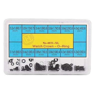 Imagem de Acessórios De Relógio De Pulso,Anel De Vedação à Prova D'água Em Forma De O De Borracha Da Coroa Do Mini Relógio, Anel De Vedação Do Mini Relógio Para Resistência à água