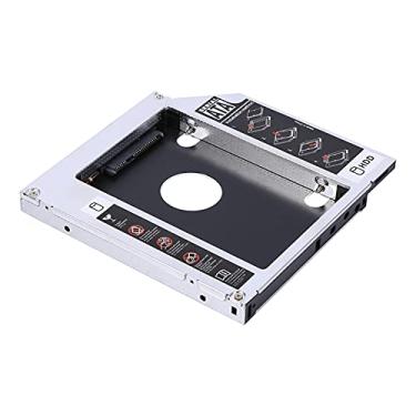 Imagem de Yoidesu 2ª SATA SSD HDD Rígido Adaptador Bandeja Enclosures 12,7 Mm Alumínio SSD Disco Rígido Compartimento