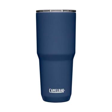 Imagem de CamelBak, Copo Térmico, 850 Ml, Aço Inoxidável, Tampa De Três Modos, Base Silicone Antiderrapante, Ajuda A Manter A Temperatura, À Prova De Derramamento, Revestimento Resistente A Arranhões, Azul