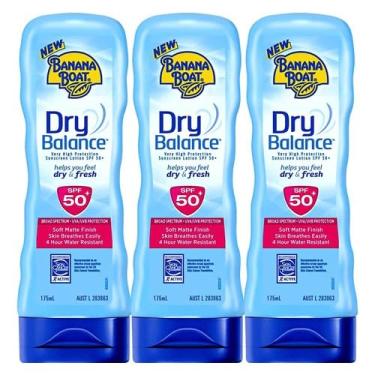 Imagem de 3 Protetor Solar Dry Balance Fps50 180ml Banana Boat