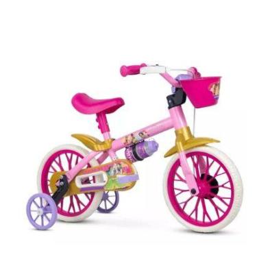 Imagem de Bicicleta Infantil Menina - Aro 12 Princesas - Nathor