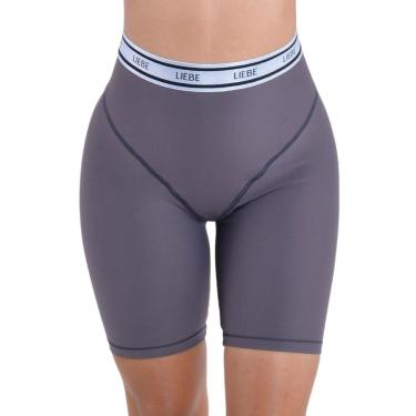 Imagem de Shorts fitness em tecido Emana e compressão feminino Liebe-Feminino