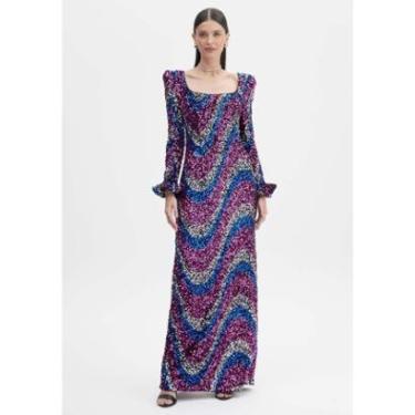 Imagem de Vestido Longo Com Ombreira Lança Perfume-Feminino