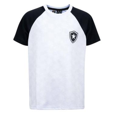 Imagem de Camiseta Braziline Skylab Botafogo Masculino - Branco e Preto