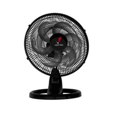 Imagem de Venti-Delta Ventura Ventilador Oscilante Mesa 50cm Grade Plástica Bivolt Preto