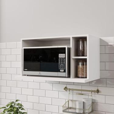 Imagem de Nicho para Microondas a Arizona Cabecasa Madeiramadeira Branco