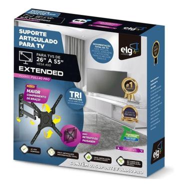 Imagem de Suporte Elg Multi Articulado Giratório Tv/Monitor Full40Pro