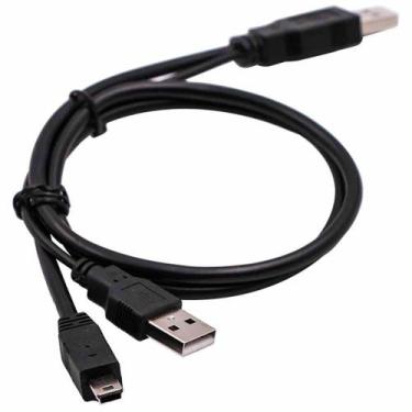 Imagem de Cabo 2 Usb A Macho X 1 Mini Usb B Macho - Sobraltech
