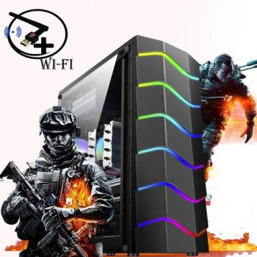 Imagem de Pc Gamer Desktop Cpu Barato Intel Core turbo boost i5 3.10Ghz 16gb ram