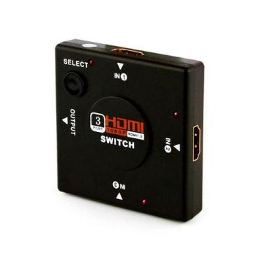 Imagem de Adaptador Hdmi Switch 3 Em 1 - Universal