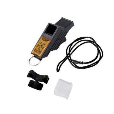 Imagem de Apito Arbitro de Futebol Estilo Boleiro com Dedal e Acessórios Incluso