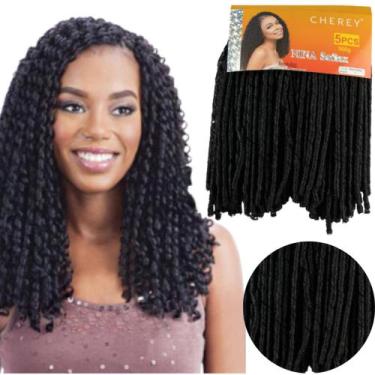 Imagem de Cabelo Nina Softex Cherey Cacheado Pacotão 360g 5x - Crochet - bbless,