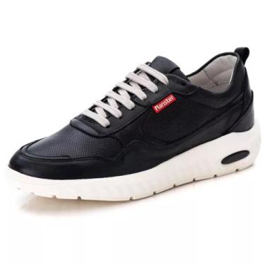 Imagem de Tênis Sneaker Gel Masculino Comfort Ref.: 9001 - Ranster, Preto, 44