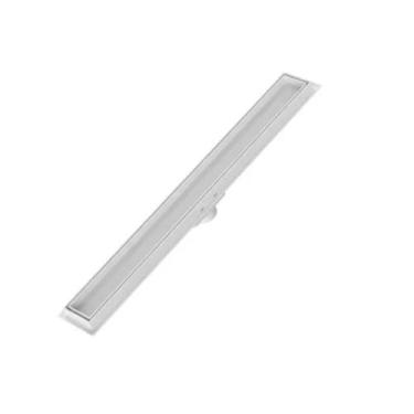 Imagem de Ralo Linear Invisível 90cm - Tigre, Branco