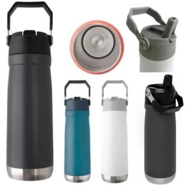 Imagem de Pote Térmico Inoxidável 610ml Ideal Para Bebidas e Alimentos Gelados e