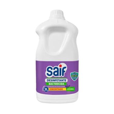 Imagem de Desinfetante Bactericida Lavanda 3L Saif