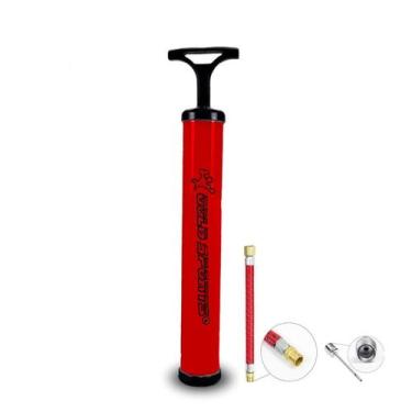 Imagem de Bomba de Ar Gold Sports II para Inflar 12" - 29 CM, Único, Vermelho, U