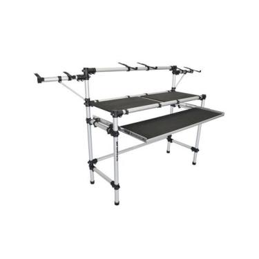 Imagem de Rack Estante Estudio Produtor e DJ Titanium RDJ LIVE para Teclado 7 Oi