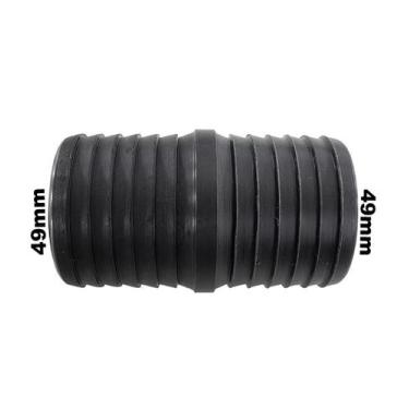 Imagem de Nipe Conexão Emenda Espigão Polipropileno Mangueira 49mm - PARAISO DAS