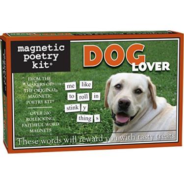 Imagem de Magnetic Poetry - Kit para amantes de cães – Palavras para geladeira – Escreva poemas e letras na geladeira – Feito nos EUA