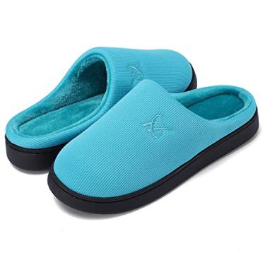 Imagem de Pantufas de espuma viscoelástica para sapatos casuais femininos e masculinos, Luz da lua, 9-10 Women/7-8 Men