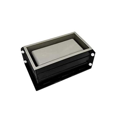 Imagem de Faddare Molde de silicone para plantas, 25,4 x 12,7 x 9,7 cm, moldes de silicone para vaso de flores de concreto, grande molde retangular de concreto, recipiente faça você mesmo para decoração de